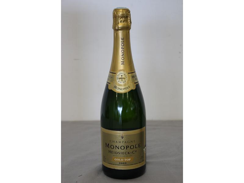 1 Blle Champagne HEIDSIECK  "Gold Top" Brut...