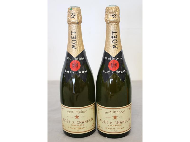 2 Blles Champagne MOËT & CHANDON Brut Impérial...