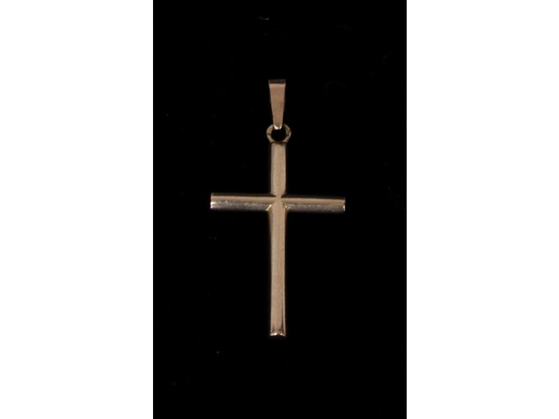 PENDENTIF CROIX en or jaune (18K)