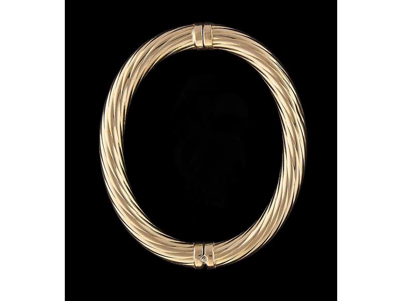BRACELET jonc articulé en or jaune (18K)...