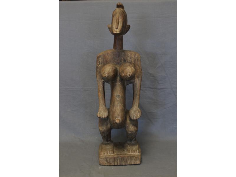 GRANDE STATUETTE FEMININE JONYELENI en bois...