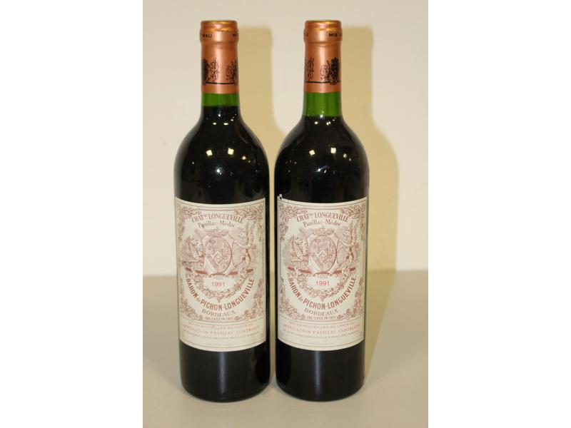 2 Blles CH. PICHON LONGUEVILLE Pauillac GCC...