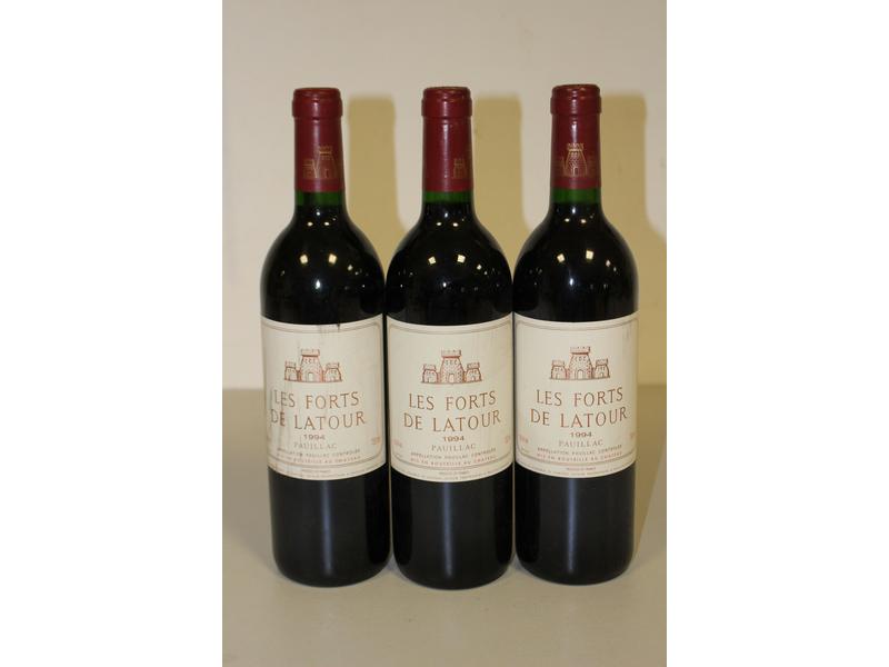 3 Blles LES FORTS DE LATOUR Pauillac 199...