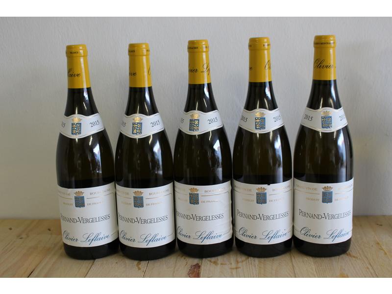 5 Blles PERNAND VERGELESSES mise O. Leflaive...