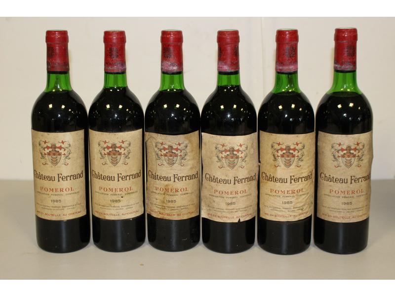 6 Blles CH. FERRAND Pomerol 1985