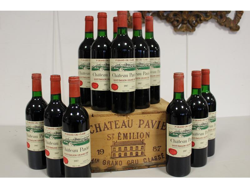 12 Blles CH. PAVIE St Emilion 1er GCC 19...