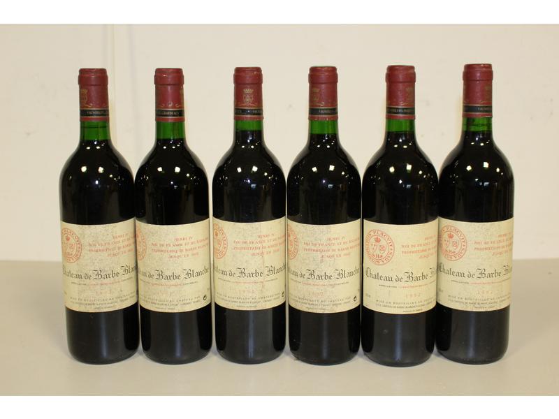 6 Blles CH. DE BARBE BLANCHE Lussac St-Emilion...