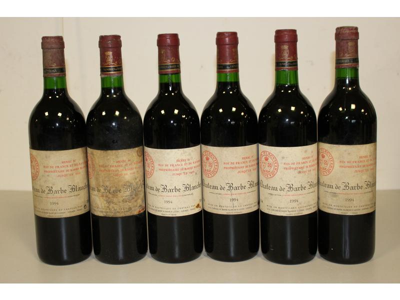 6 Blles CH. DE BARBE BLANCHE Lussac St-Emilion...