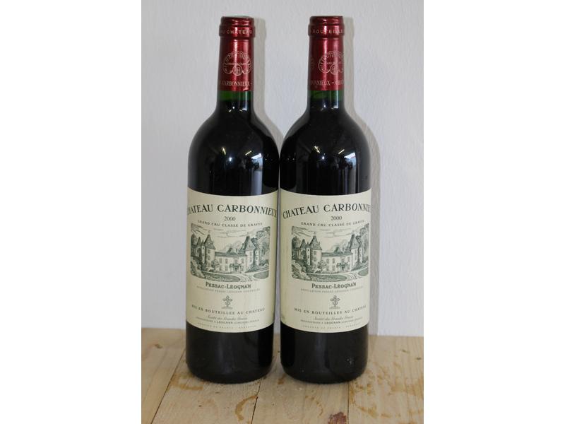 2 Blles CH. CARBONNIEUX Graves GCC 2000