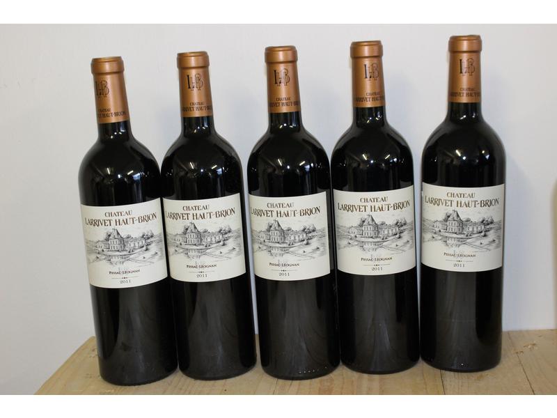 5 Blles CH. LARRIVET HAUT-BRION Pessac-Léognan...