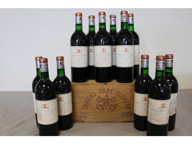 12 Blles CH. PAPE CLÉMENT Graves GCC 198...