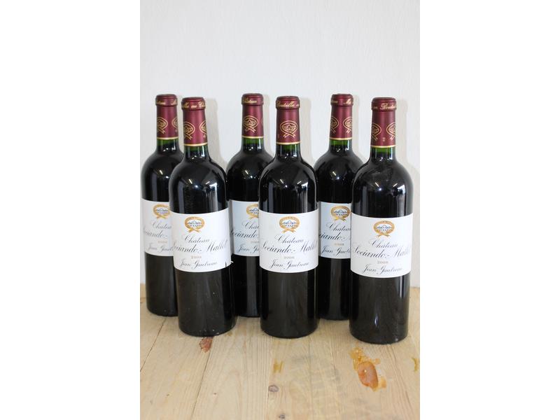 6 Blles CH. SOCIANDO MALLET Haut-Médoc 2...