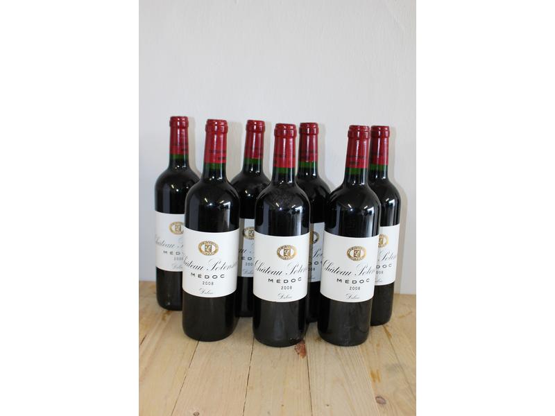7 Blles CH. POTENSAC Médoc 2008