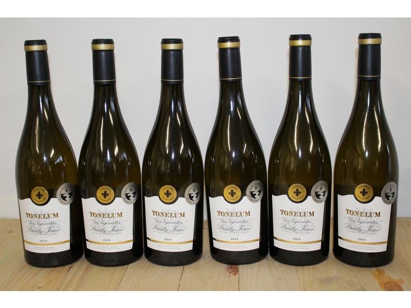 6 Blles POUILLY FUMÉ "D. Vignerottes" Tonelum...