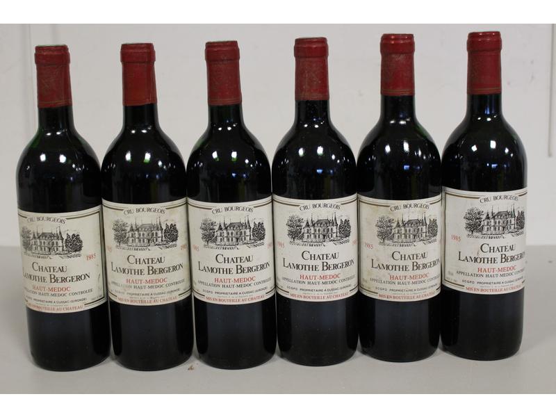 6 Blles CH. LAMOTHE BERGERON Haut-Médoc CB...