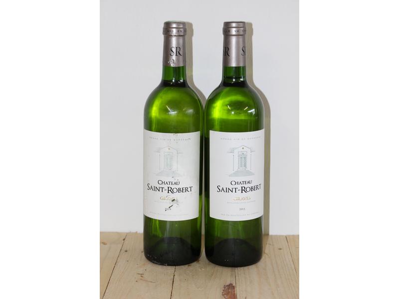 2 Blles  CH. SAINT ROBERT Graves blanc