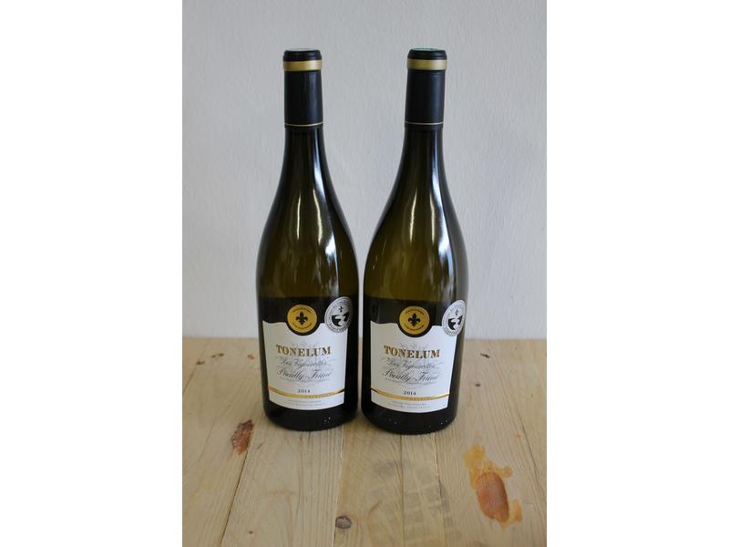 2 Blles POUILLY FUMÉ "D. Vignerottes" Tonelum...