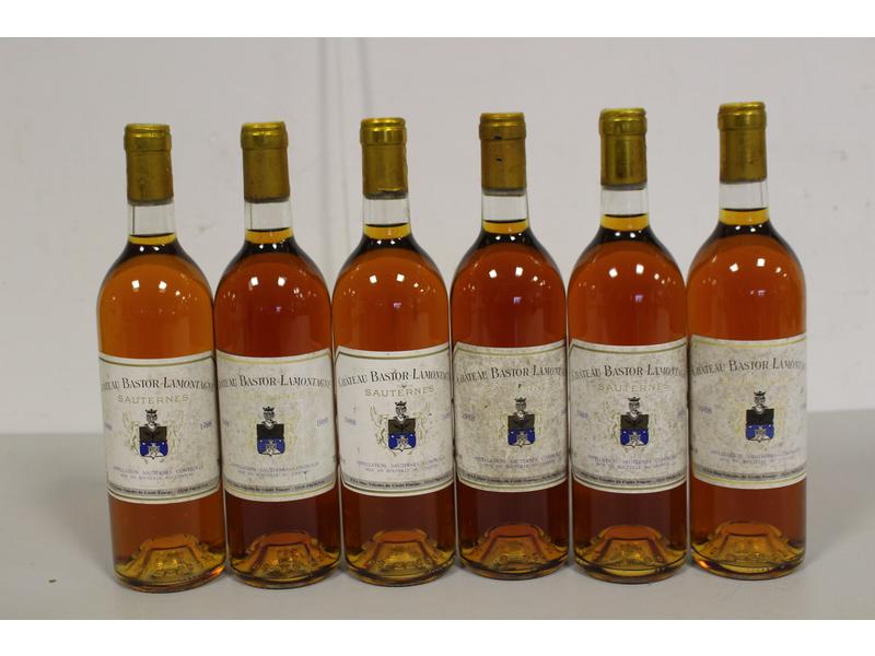 6 Blles CH. BASTOR LAMONTAGNE Sauternes ...