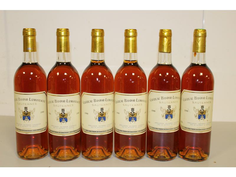 6 Blles CH. BASTOR LAMONTAGNE Sauternes ...