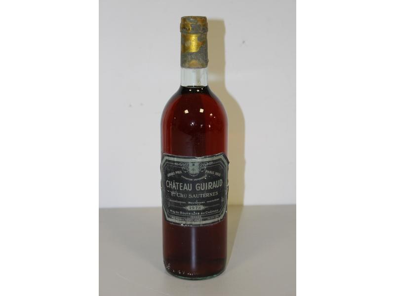 1 Blle CH. GUIRAUD Sauternes 1er CC 1978