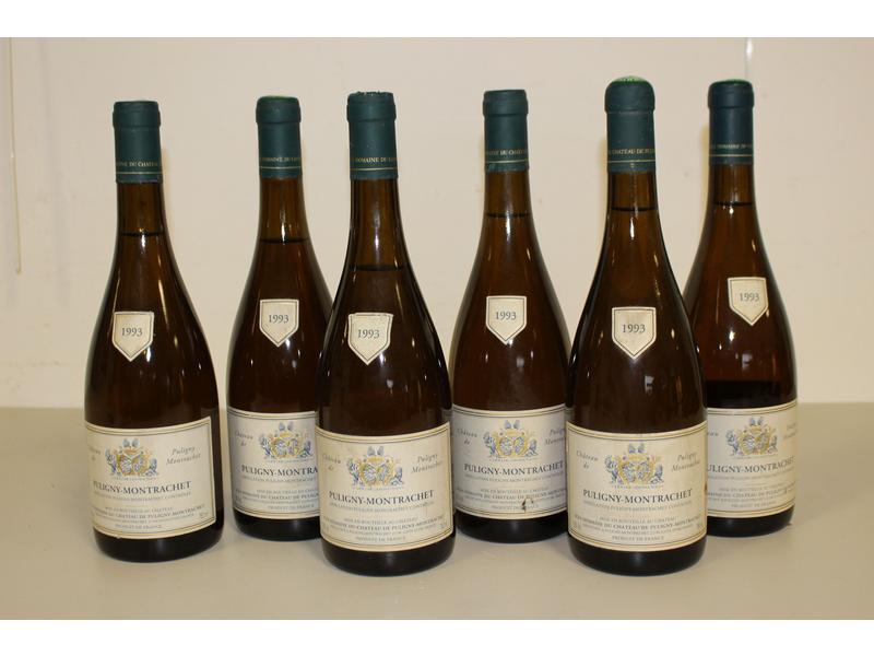 6 Blles PULIGNY MONTRACHET mise Dom. du Château...