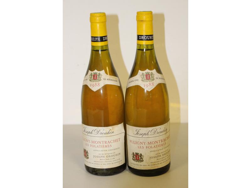 2 Blles PULIGNY MONTRACHET "Les Folatières"...