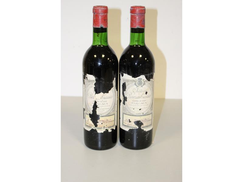 2 Blles CH. RAUZAN GASSIES Margaux GCC 1...