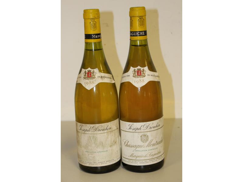 2 Blles CHASSAGNE MONTRACHET "Marquis de...