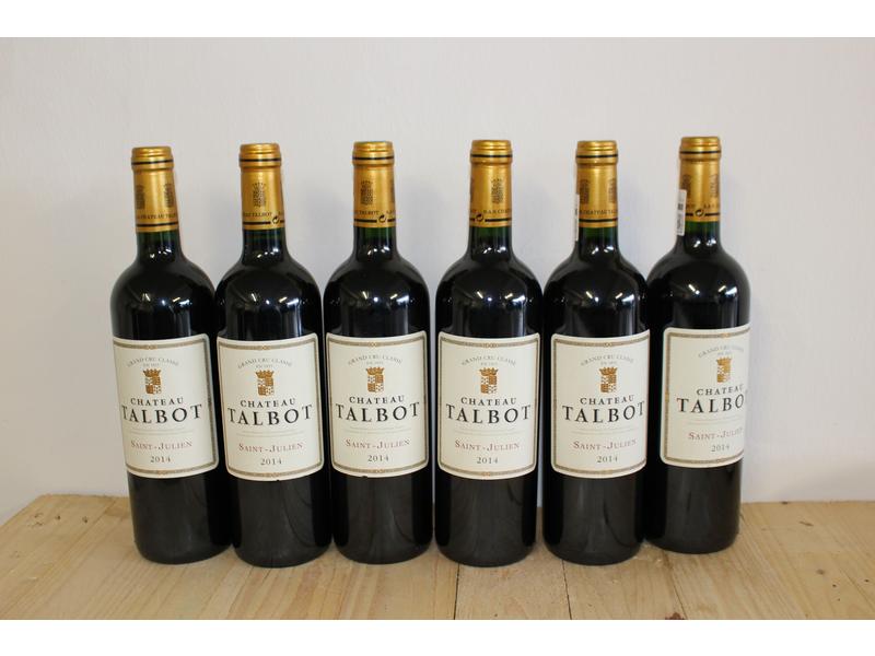 6 Blles CH. TALBOT St-Julien GCC 2014
