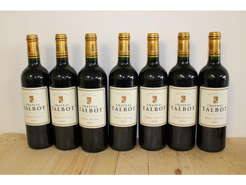 6 Blles CH. TALBOT St-Julien GCC 2014