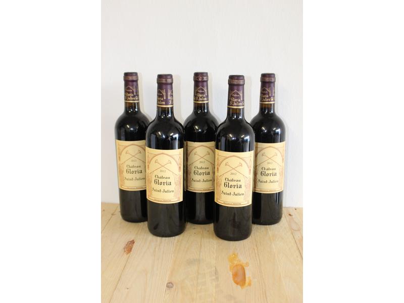 5 Blles CH. GLORIA St-Julien 2012