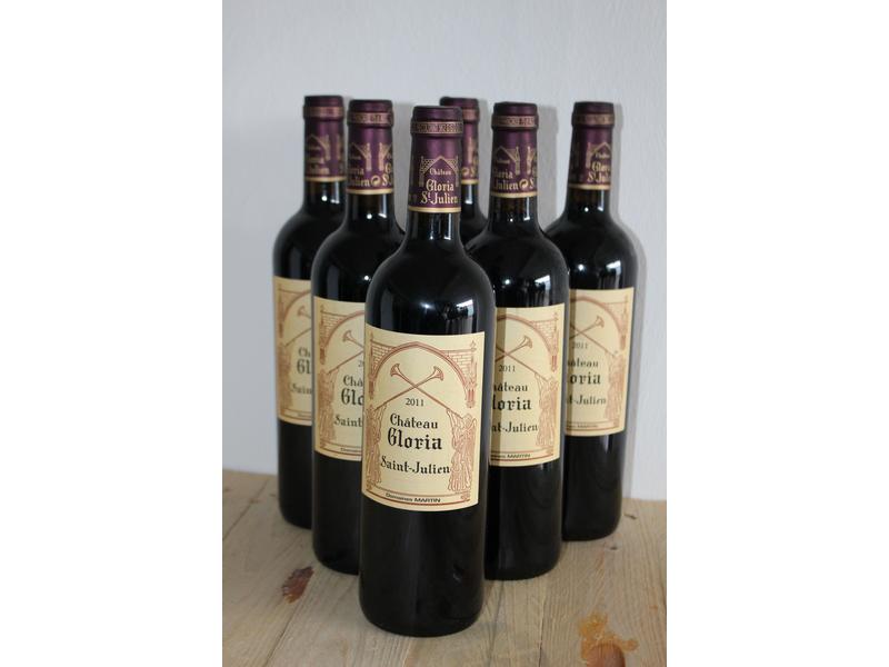 6 Blles CH. GLORIA St-Julien 2011
