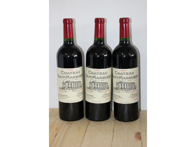 3 Blles CH. HAUT MARBUZET St-Estèphe 200...