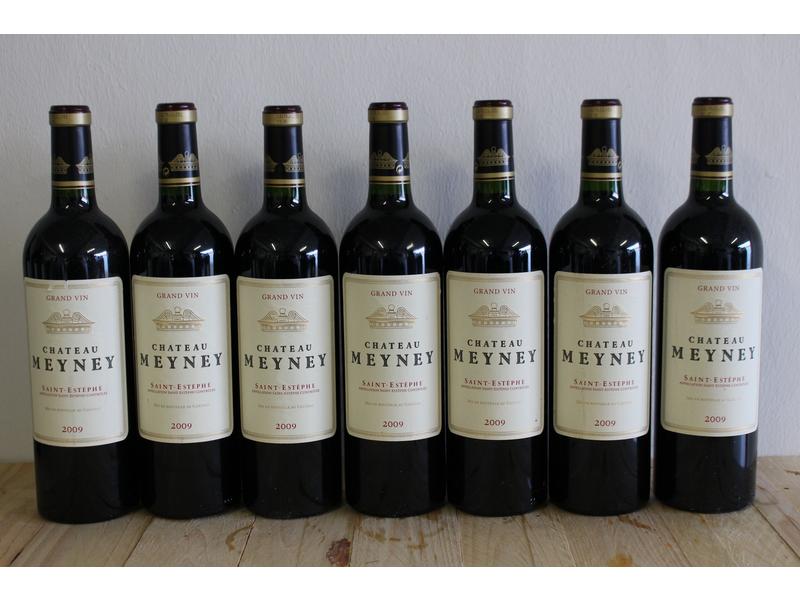 7 Blles CH. MEYNEY St-Estèphe 2009