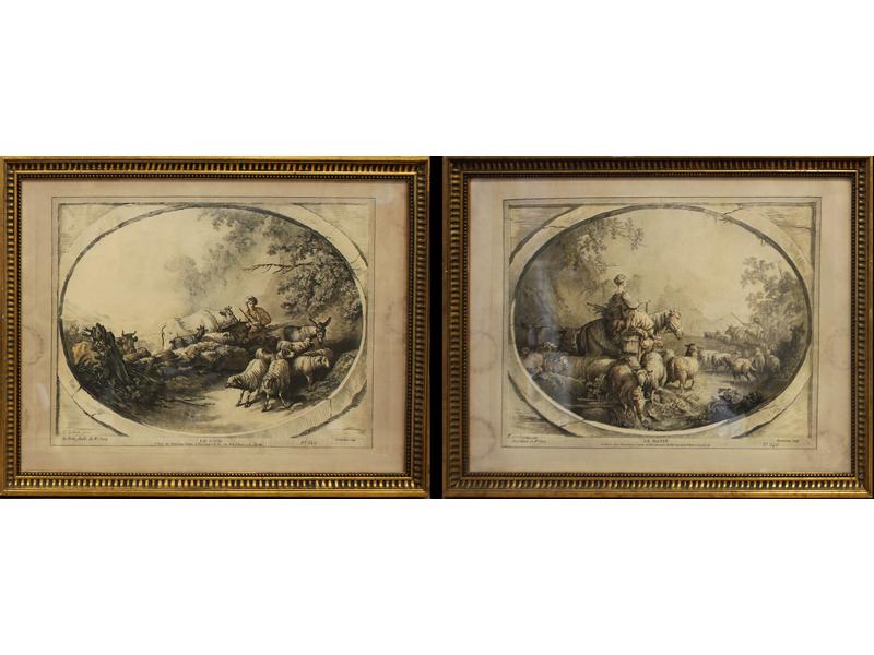 D'après Jean-Baptiste HUET (1745 - 1811)