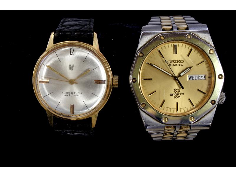 DEUX MONTRES bracelet d'homme: