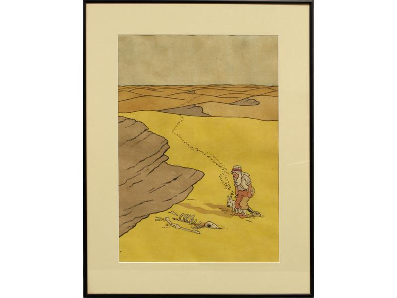 D'après HERGE