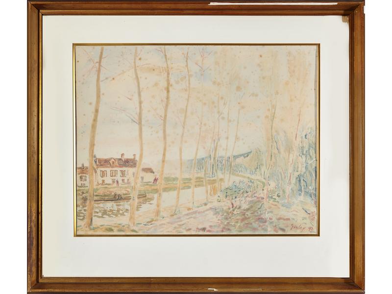 D'après Alfred SISLEY (1839-1899)