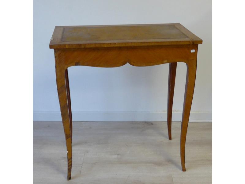 PETITE TABLE A ECRIRE rectangulaire en placage...