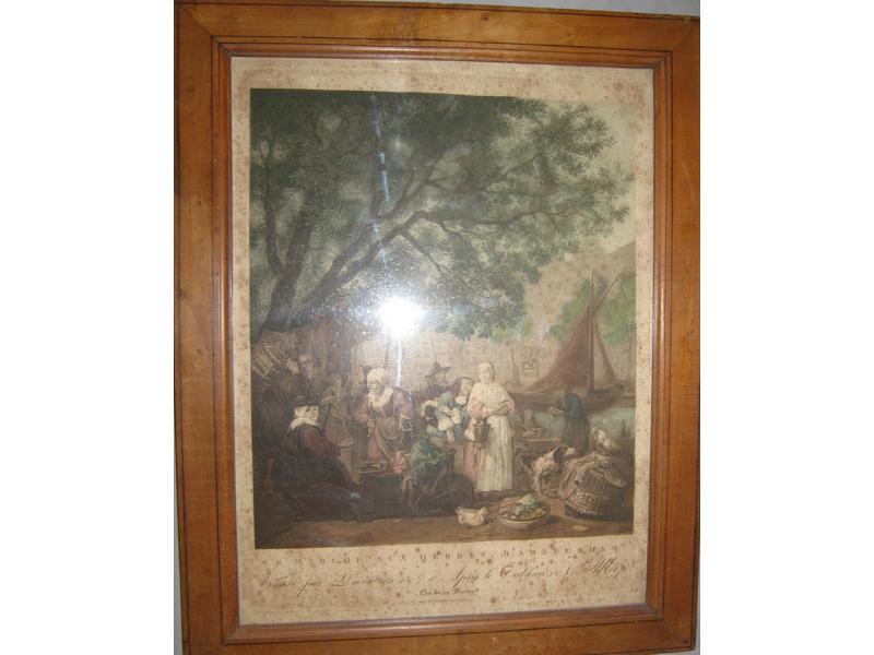 QUATRE GRAVURES du XVIIIe siècle