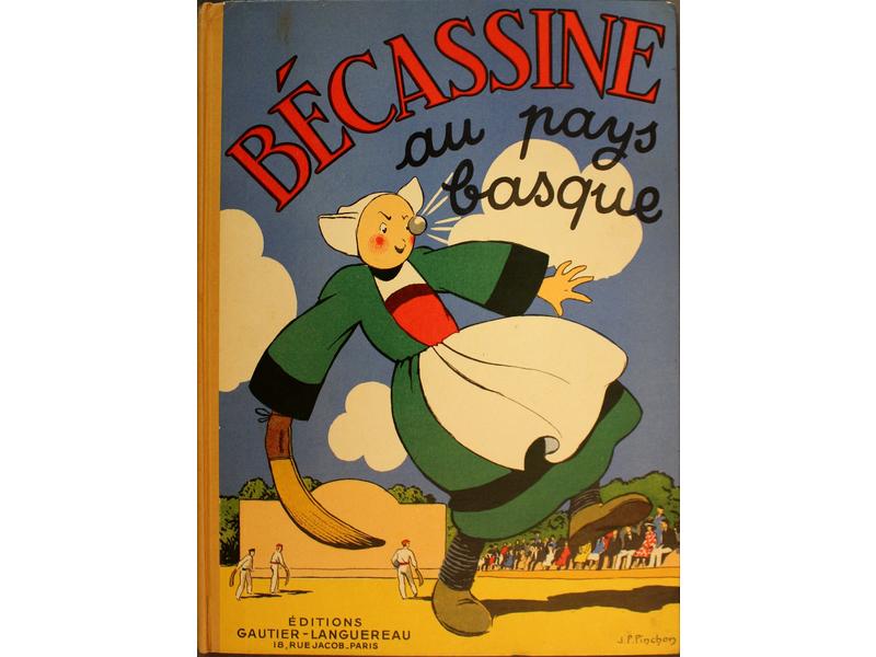 Bécassine au Pays Basque, ed Gautier-Languereau,...