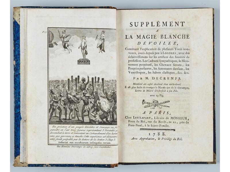 DECREMPS : Supplément à la magie blanche...
