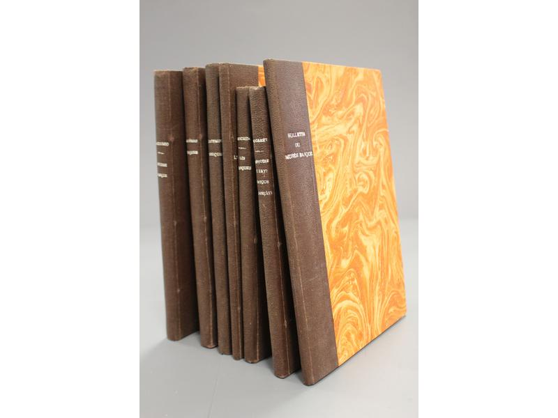 [ETUDES] - 7 vol. in-8 reliés demi-toile...