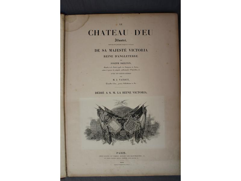 Joseph SKELTON, Le Château d'Eu. chez Goupil...