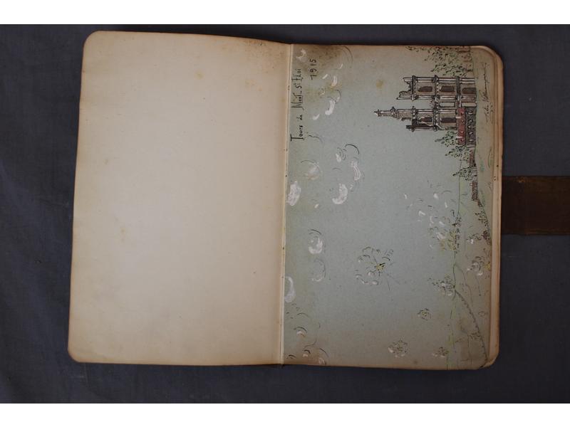 Album manuscrit : chansons, par un soldat...