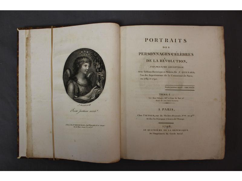 BONNEVILLE (F.), Portrait des personnages...