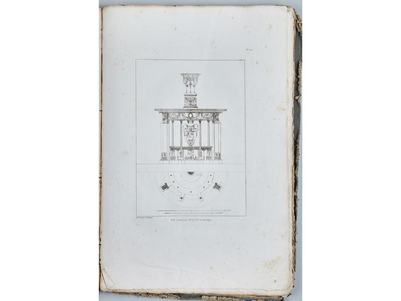 PERCIER et FONTAINE: Recueil de décorations...