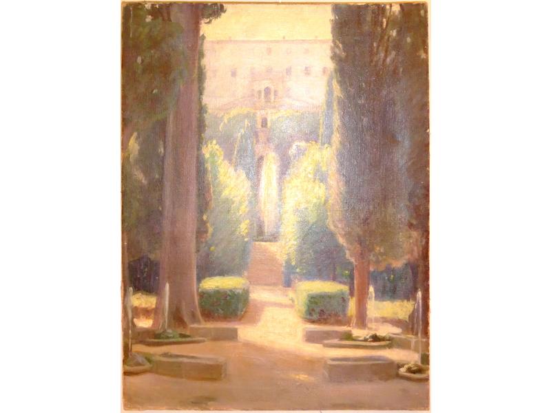 ùECOLE FRANCAISE du XXe siècle, Les Jardins...