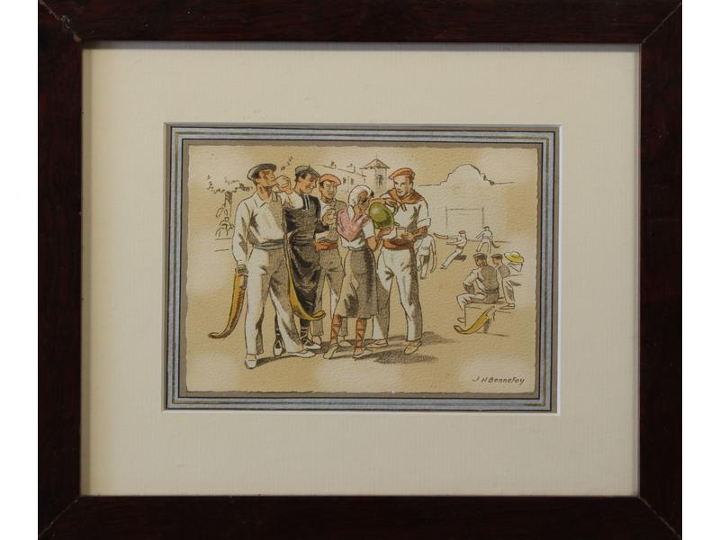 D'après J.H BONNEFOY (XXe siècle)