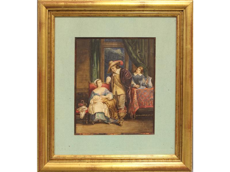 Ecole Flamande de la fin du XIXe siècle